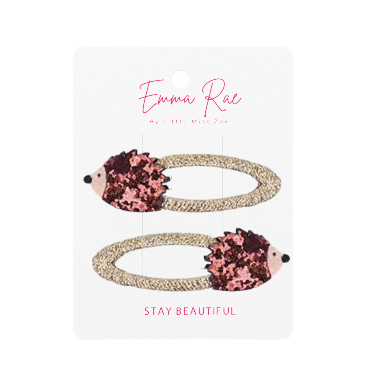 Mix and Match Hedgehog Hair Clip - Set of 6