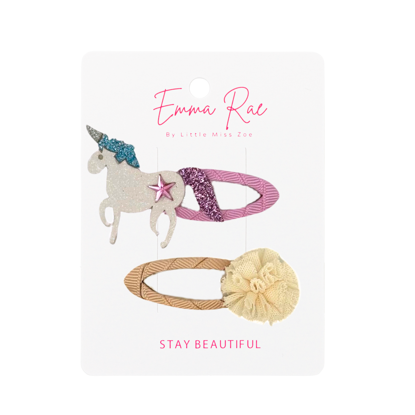 Mix and Match Unicorn Hair Clip - Set of 6