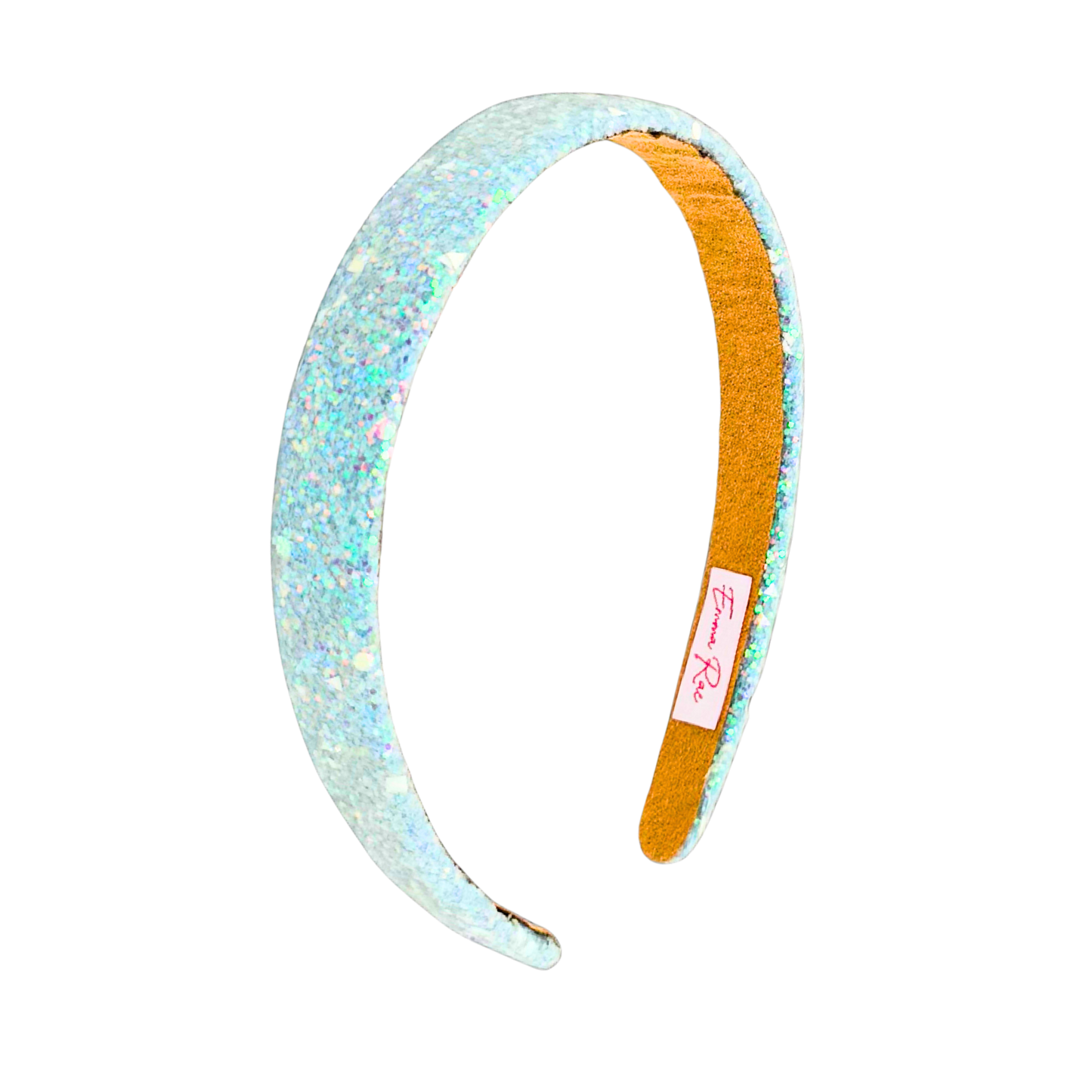 Blue Thin Sparkly Headband - Set of 2
