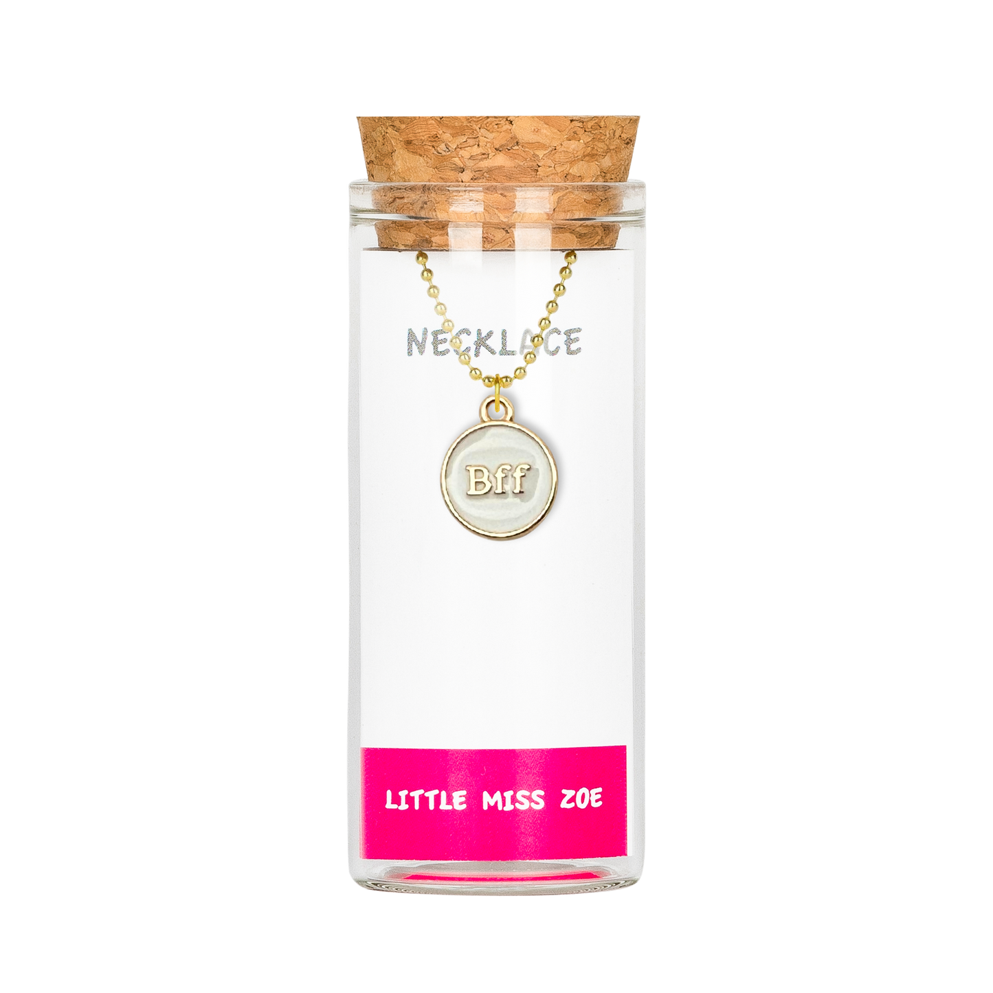 BFF Charming Necklace in a Bottle - Set of 3