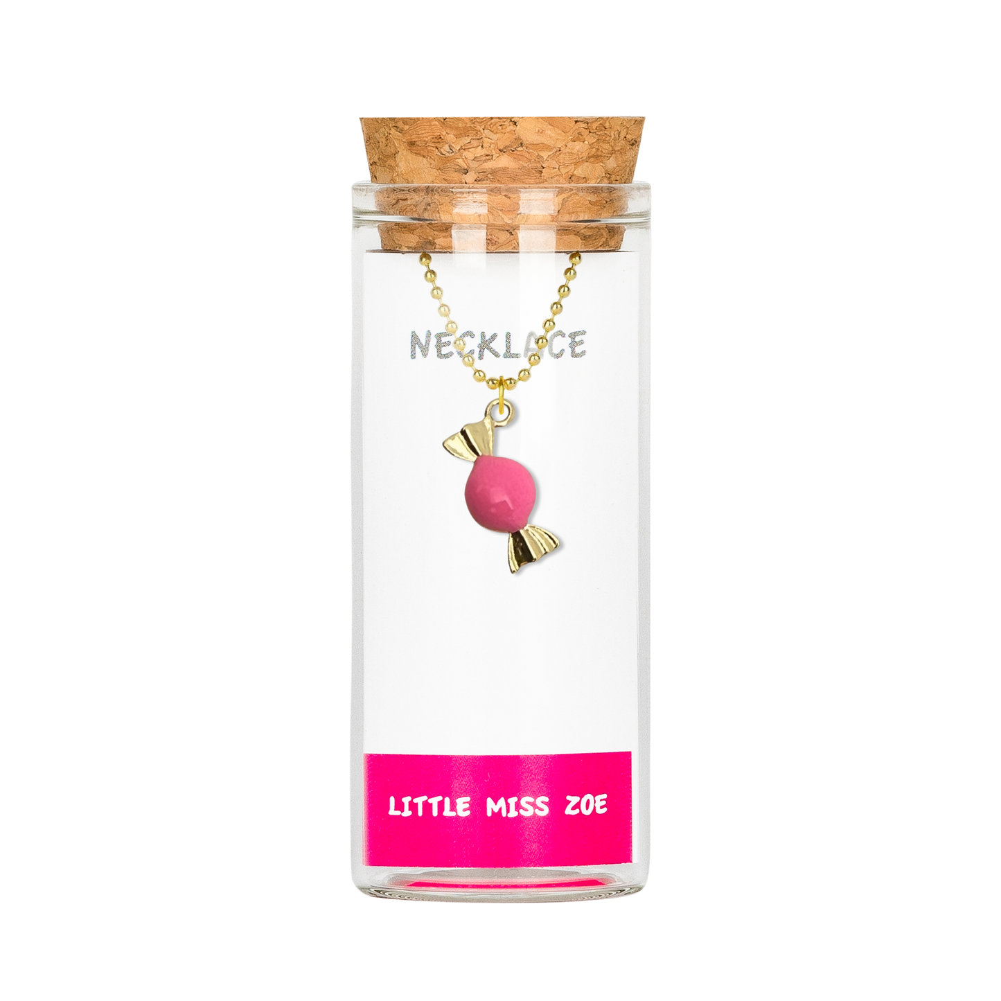 Candy Charming Necklace in a Bottle - Set of 3