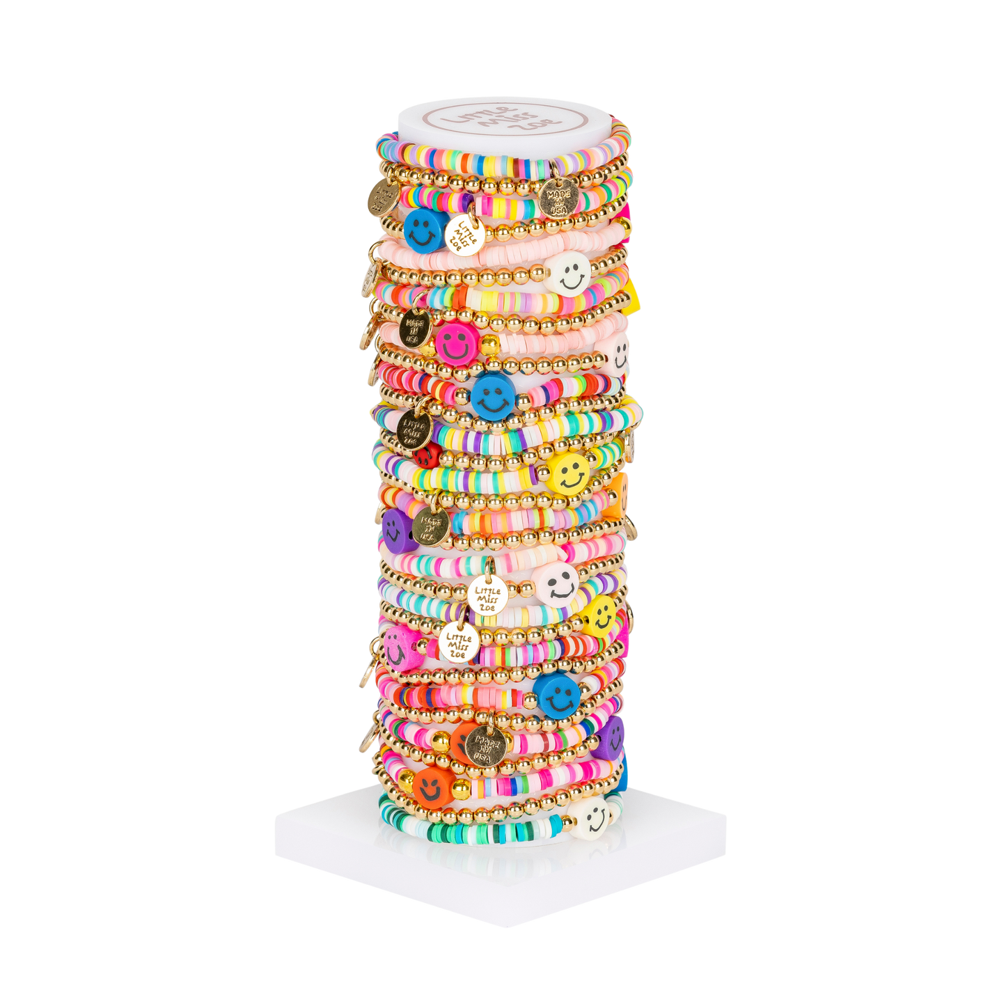 Happy Tower - Set of 25 Bracelets