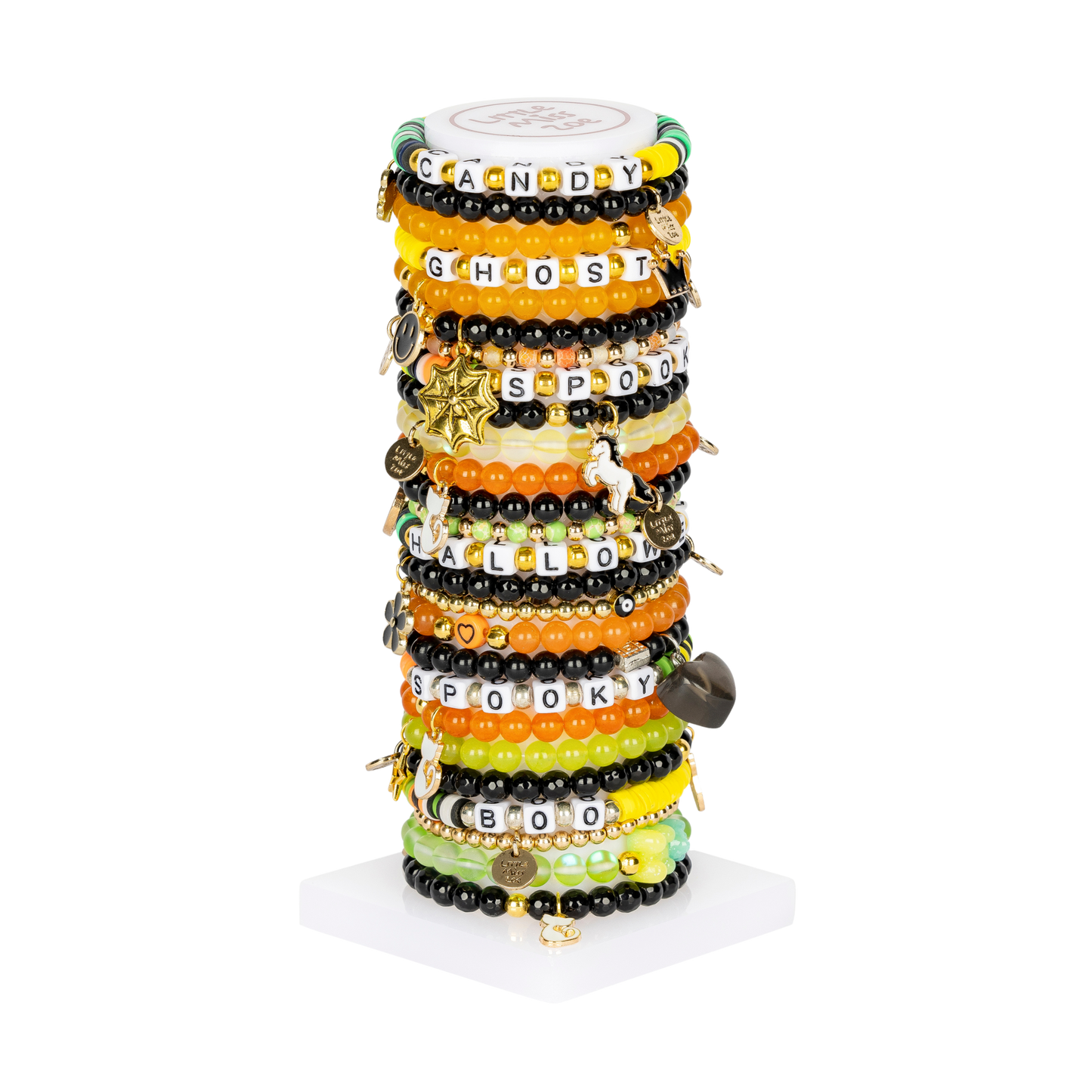 Mix Halloween Tower - Set of 25 Bracelets