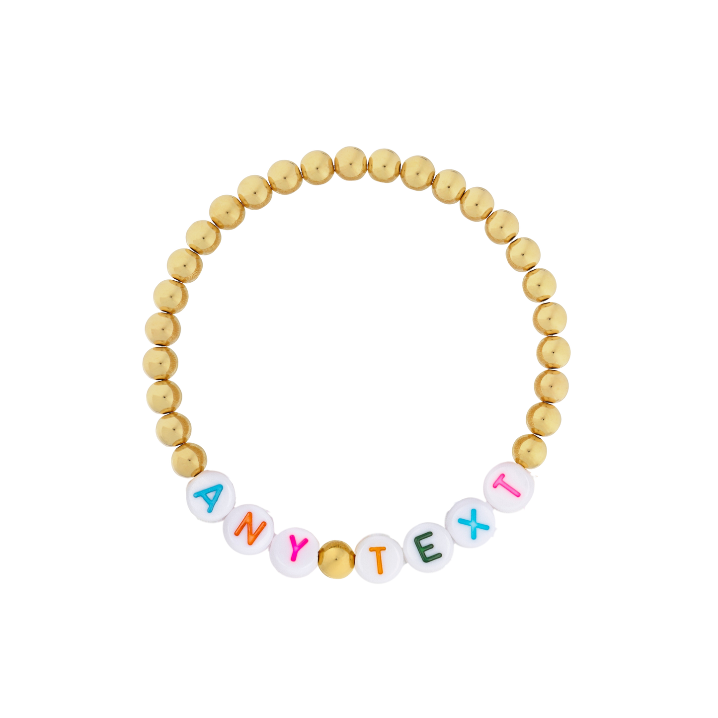 Customizable Dainty Gold Bracelet