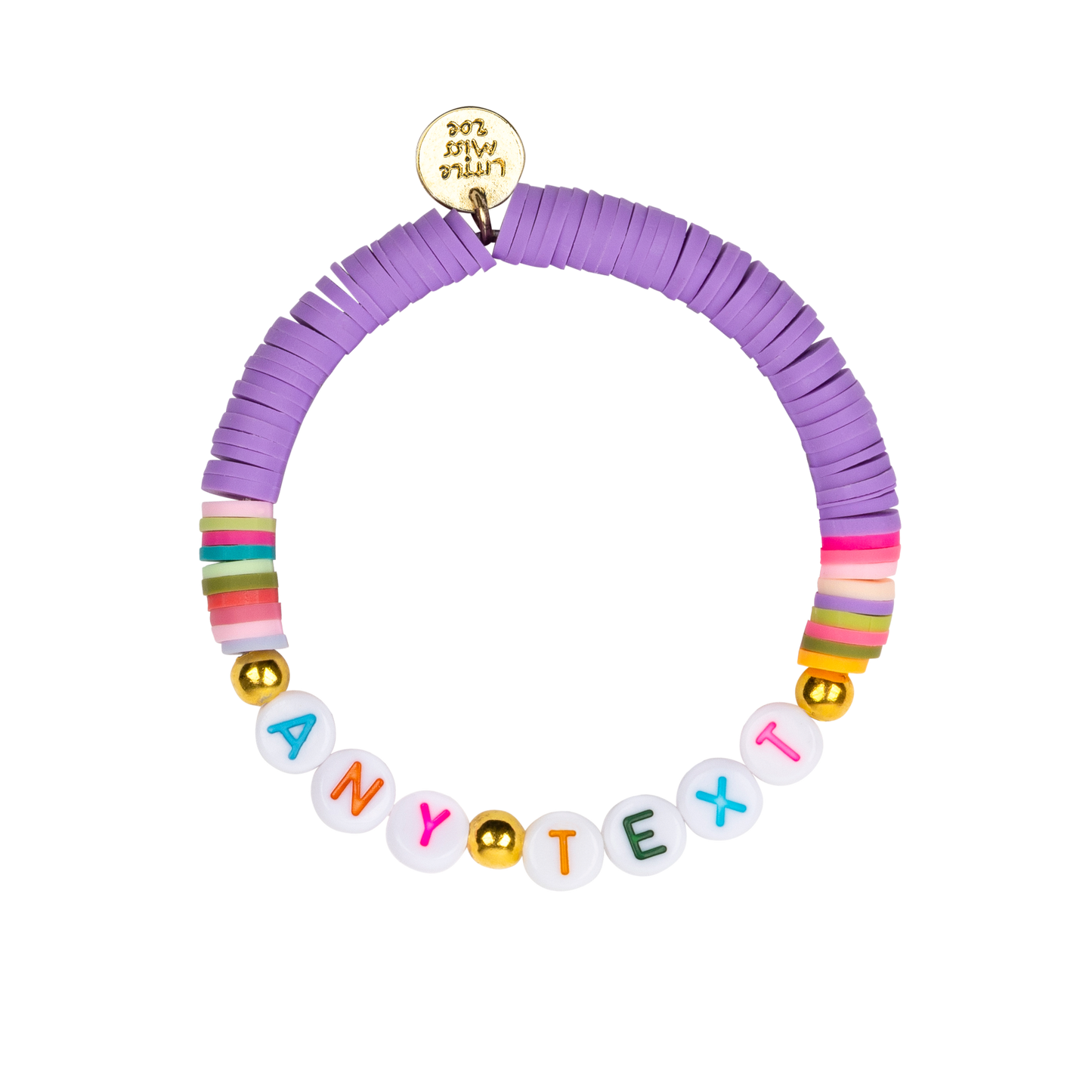 Customizable Assorted Vinyl Bracelet