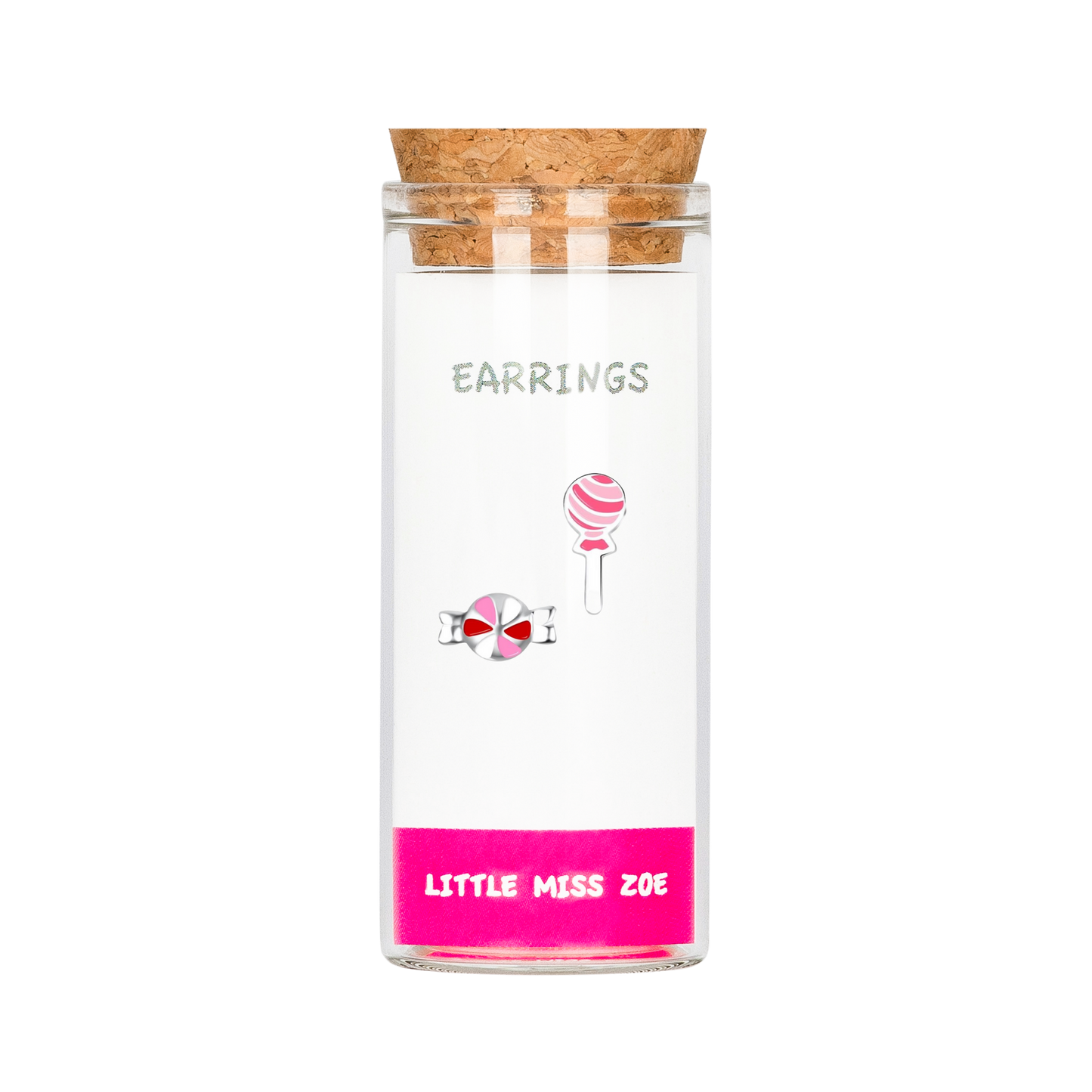Candy Stud Earrings in a Bottle - Set of 3