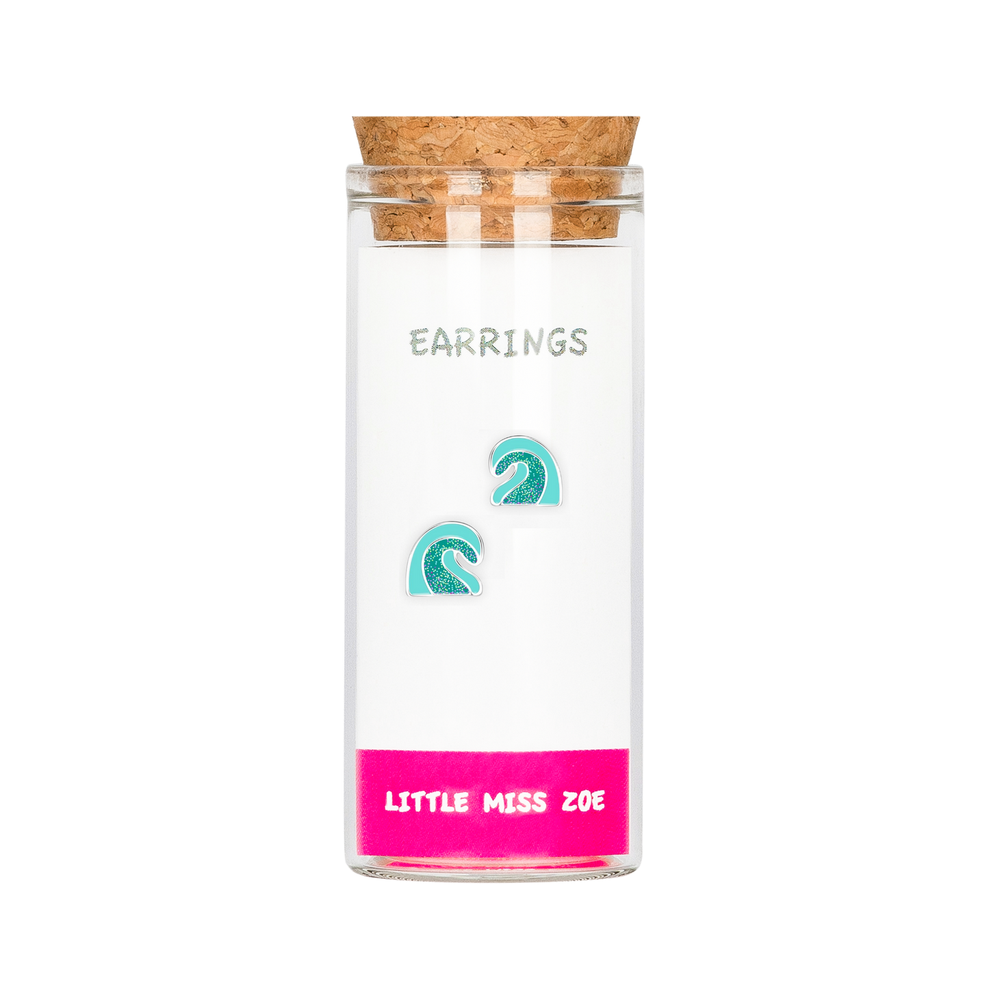 Wave Stud Earrings in a Bottle - Set of 3