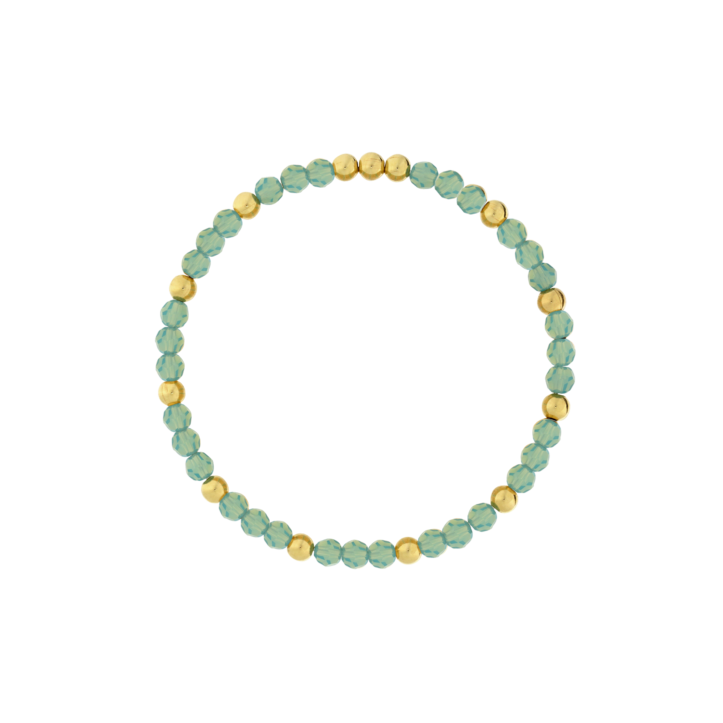 14K Gold Filled 4mm Gemstone Mixed Bracelet