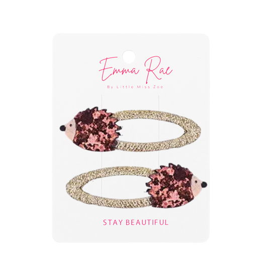 Mix and Match Hedgehog Hair Clip - Set of 6