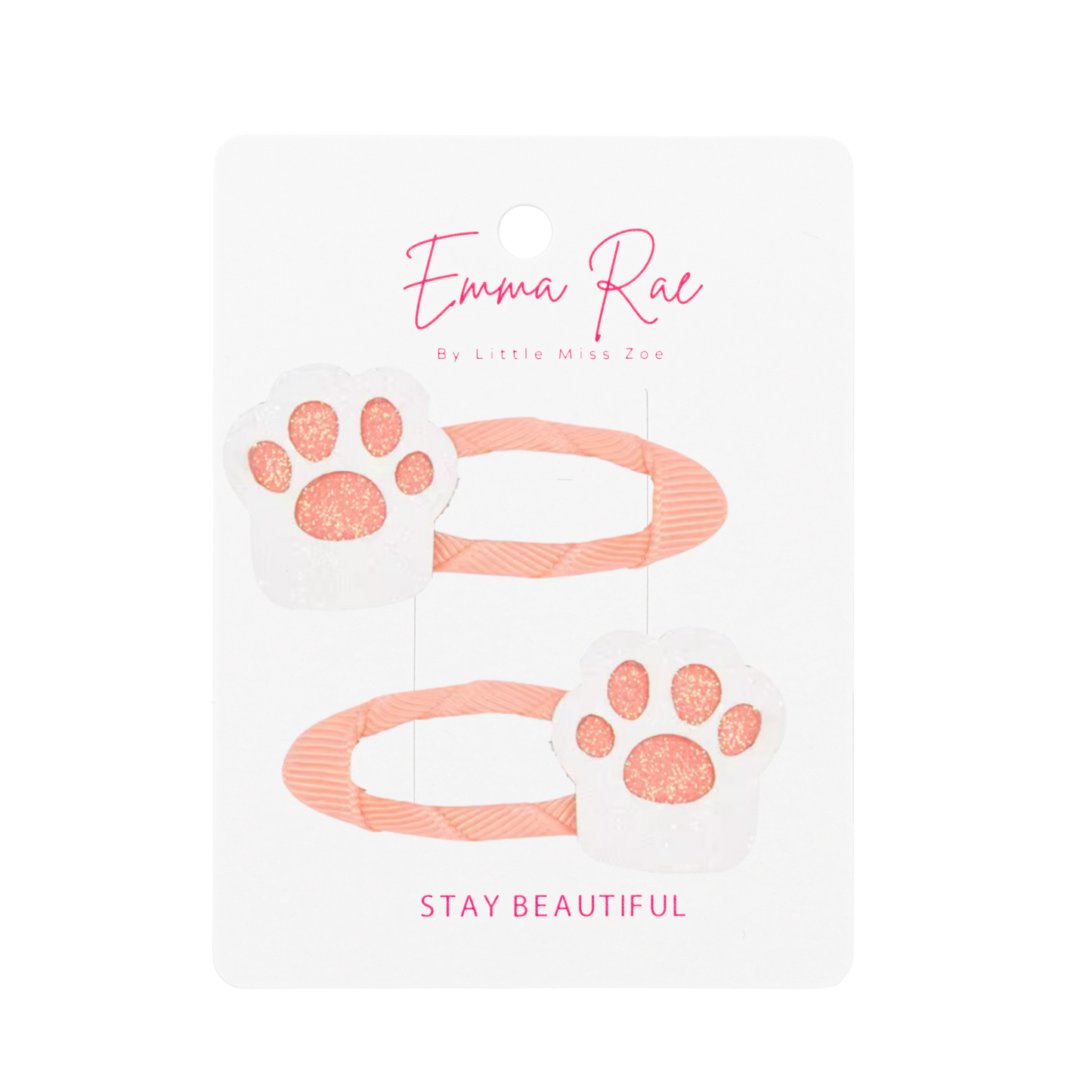 Mix and Match Paw Hair Clip - Set of 6