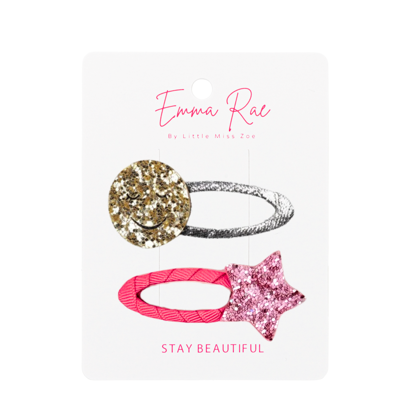 Mix and Match Star Hair Clip - Set of 6