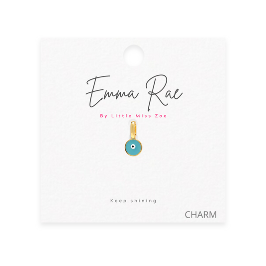 Evil Eye Sparkle Charm - Set of 3