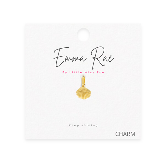 Shell Sparkle Charm - Set of 3