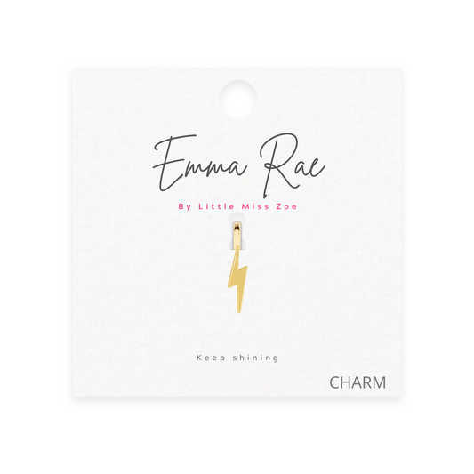 Bolt Sparkle Charm - Set of 3