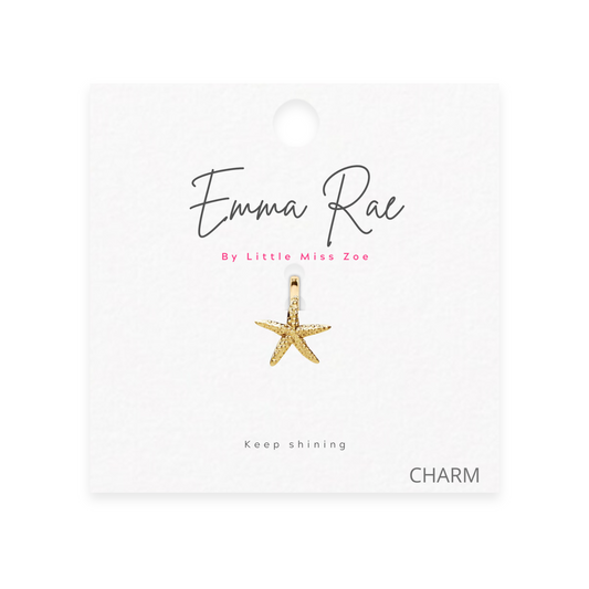 Sea Satr Sparkle Charm - Set of 3