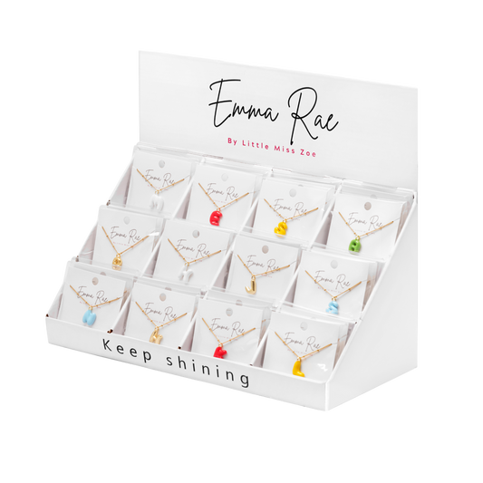 Bubble Initial Necklace Starter Pack