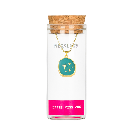 Stars Charming Necklace in a Bottle - Set of 3