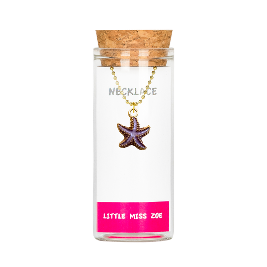 Seastar Charming Necklace in a Bottle - Set of 3