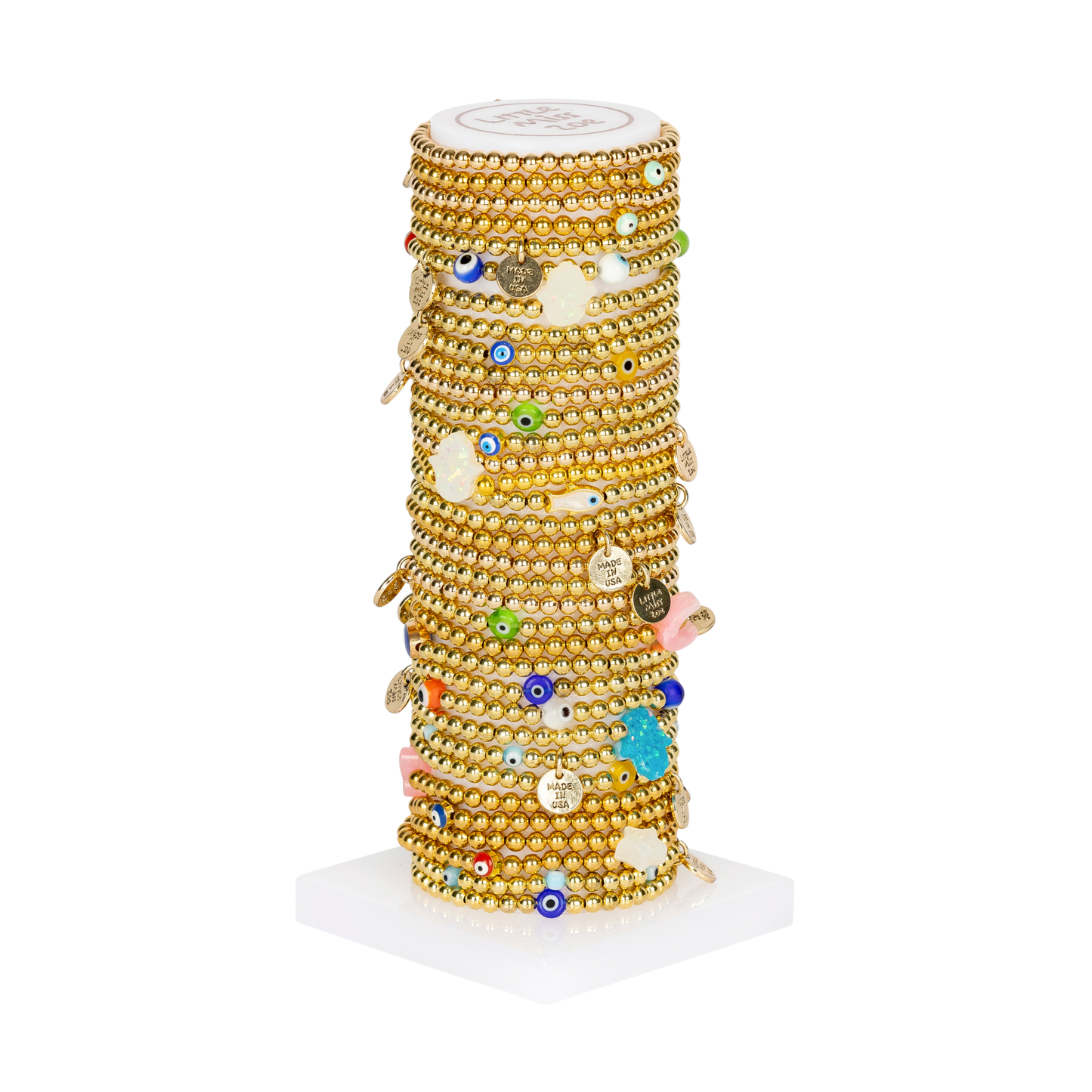 Dainty Lucky Tower - Set of 25 Bracelets