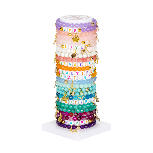 Gemstone Word Tower - Set of 25 Bracelets