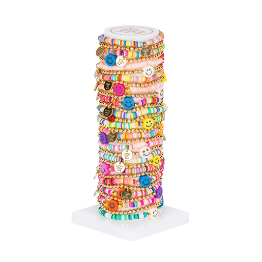 Happy Tower - Set of 25 Bracelets