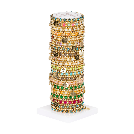 Dainty Rainbow Tower - Set of 25 Bracelets