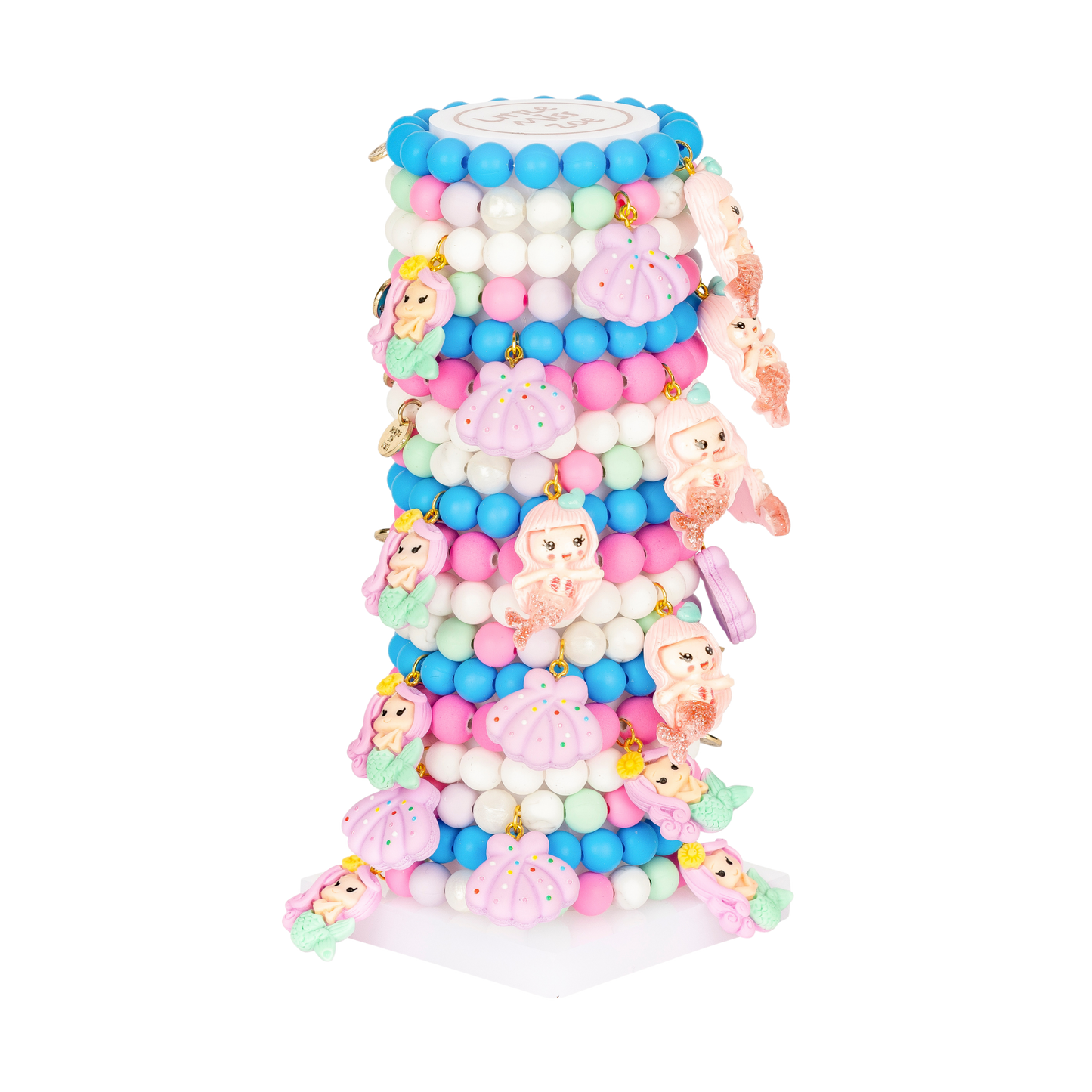 Mermaid Bubble Tower - Set of 25 Bracelets