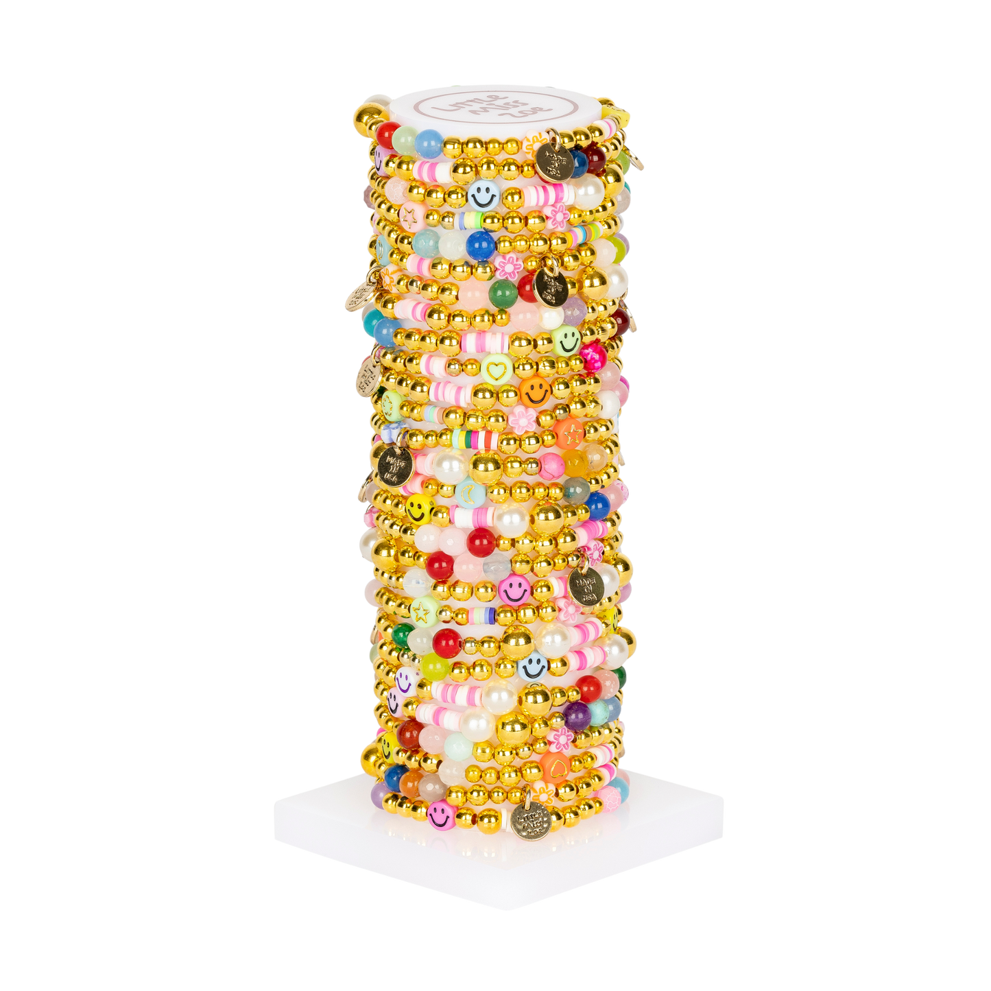 Mix Media Tower - Set of 25 Bracelets