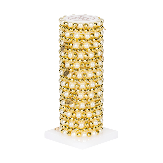 Pearl Gold Tower - Set of 25 Bracelets