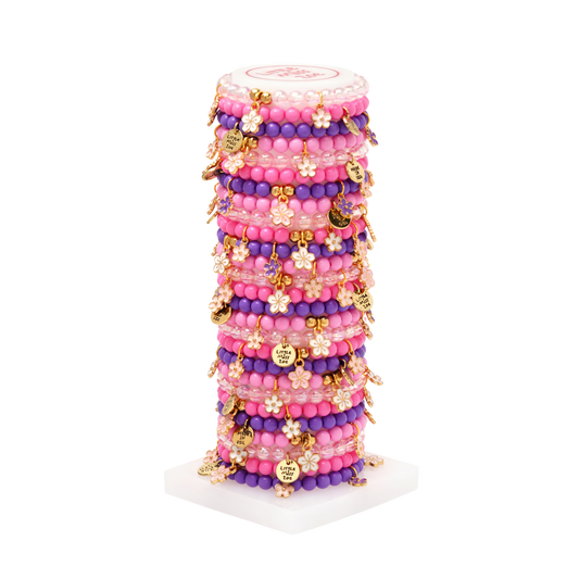 Sweet Flower Tower - Set of 25 Bracelets