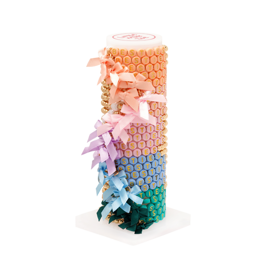 Bestie and Bows Tower  - Set of 25 Bracelets