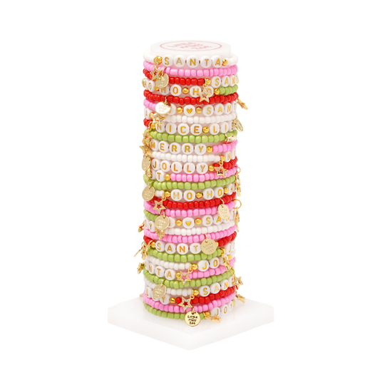 Dainty Christmas Tower - Set of 25 Bracelets