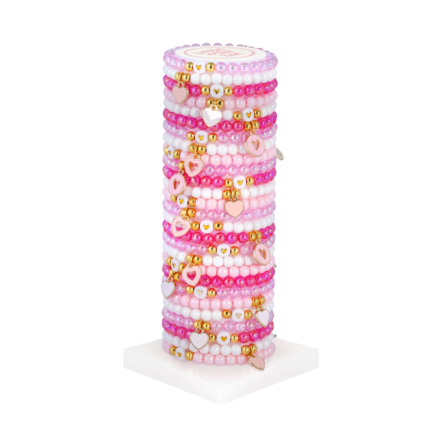 Pink Magic Tower - Set of 25 Bracelets