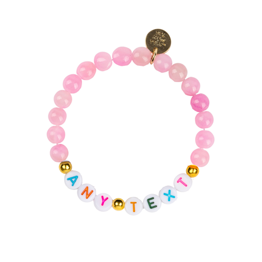 Customizable Assorted Gemstone Bracelet