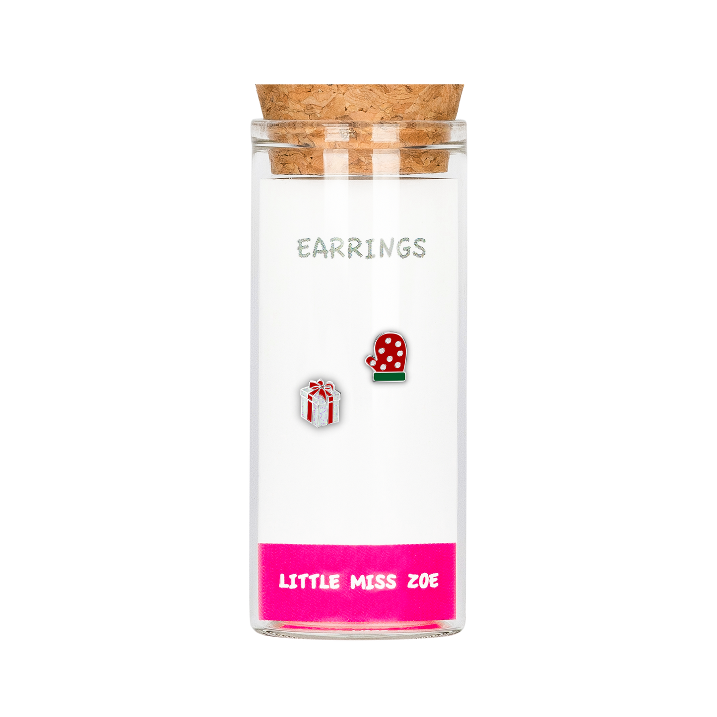 Holiday Collection Sterling Silver Earrings in a Bottle - Set of 6