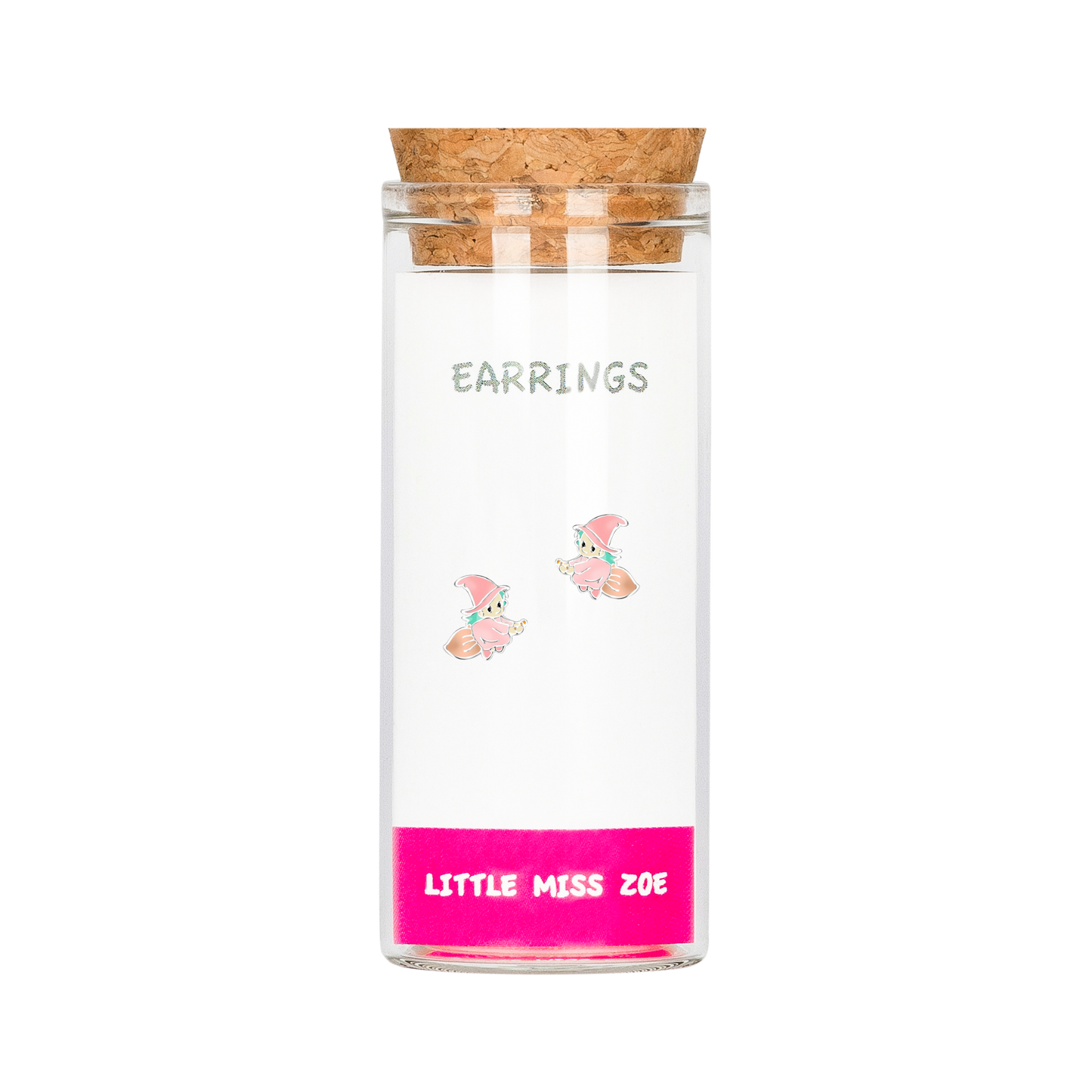Witch Stud Earrings in a Bottle - Set of 3