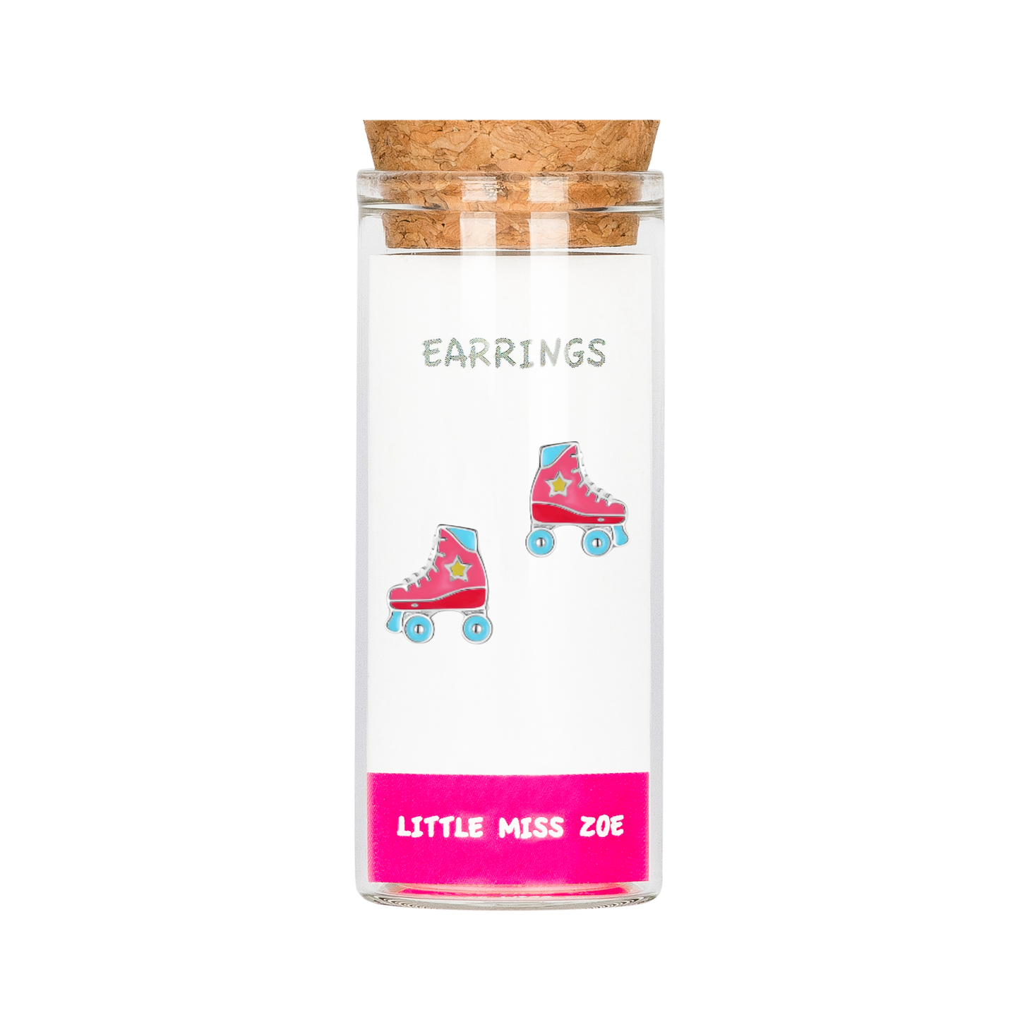 Skates Stud Earrings in a Bottle - Set of 3