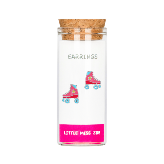 Skates Stud Earrings in a Bottle - Set of 3