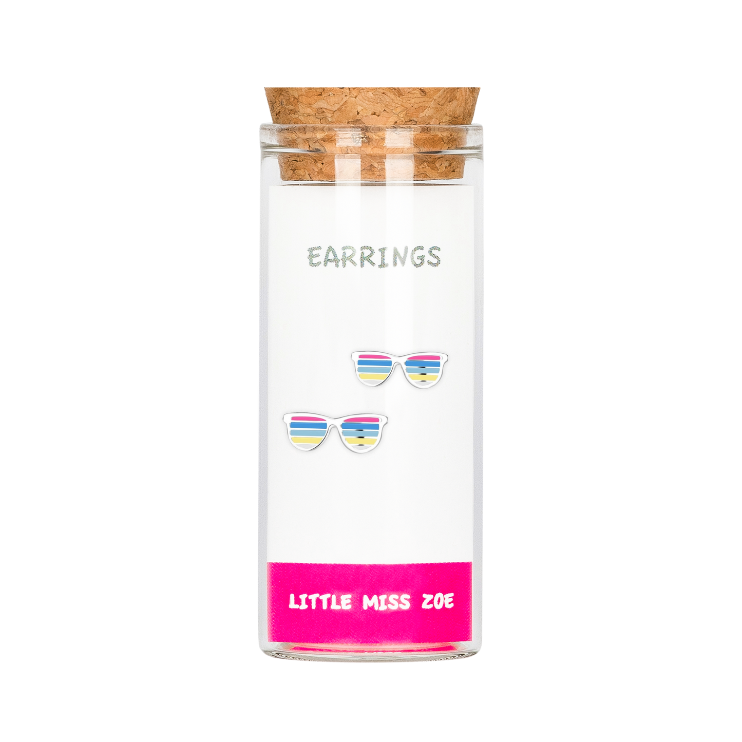 Sunglasses Stud Earrings in a Bottle - Set of 3